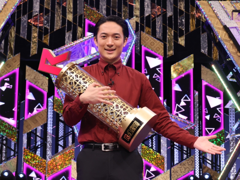 新R-1王者・友田オレ、憧れの霜降り・粗品の最年少記録塗り替えて“感無量”「実は事前特番の収録で…」