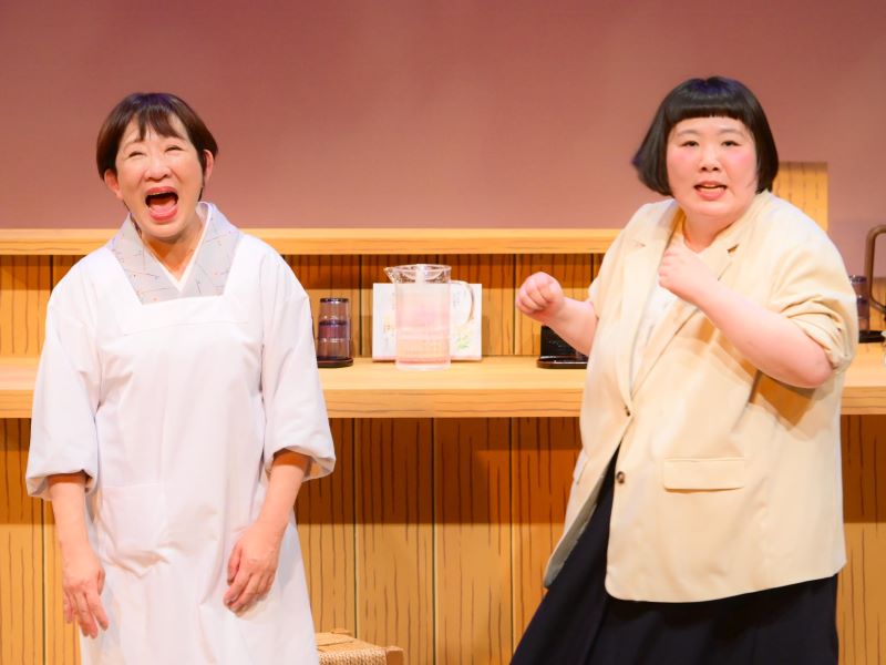 浅香あき恵と酒井藍の“2人芝居”に観客泣き笑い! プロジェクト第1弾はさすがの演技力「芸歴50周年・70歳に向けてチャレンジしていきたい」