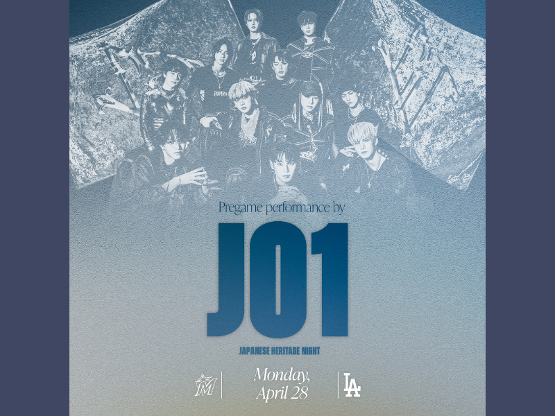 JO1がMLB「ドジャース vs マーリンズ」のJapanese Heritage