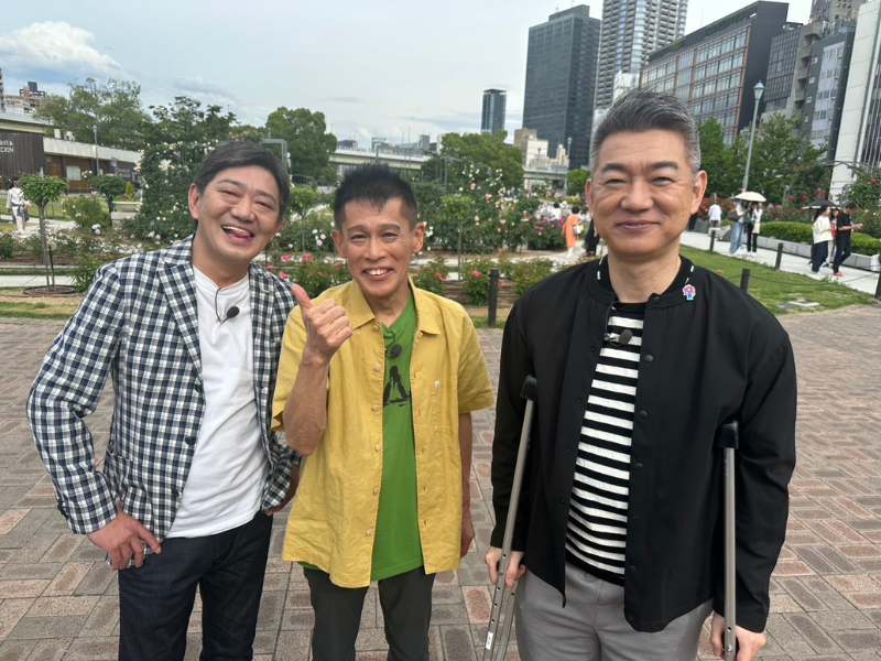 『大阪おっさんぽ』メッセンジャー黒田×橋下徹×柳沢慎吾が大阪・中之島をおっさんぽ!