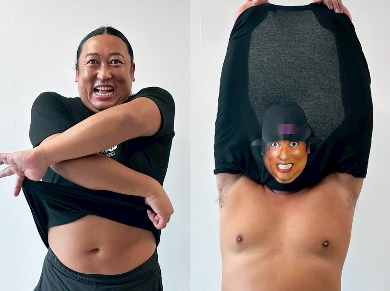 ロバート秋山プロデュース! 体モノマネTシャツ BOTY『笑ゥせぇるすまん』コラボ商品が新登場!