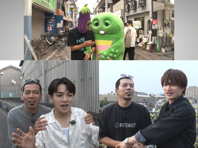 天竺鼠・川原に宮近、浮所タジタジ…ロケショットを先行解禁!『ゴールデンタッグ』7月31日放送!