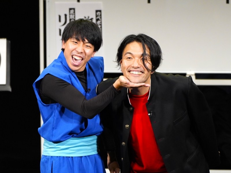 フースーヤ谷口の“ギャグ再現度”に見取り図・盛山が息をのみ、リリーも「こいつすげぇ…」 “4マンゲキ”合同夏イベントで関西2番組がコラボ収録