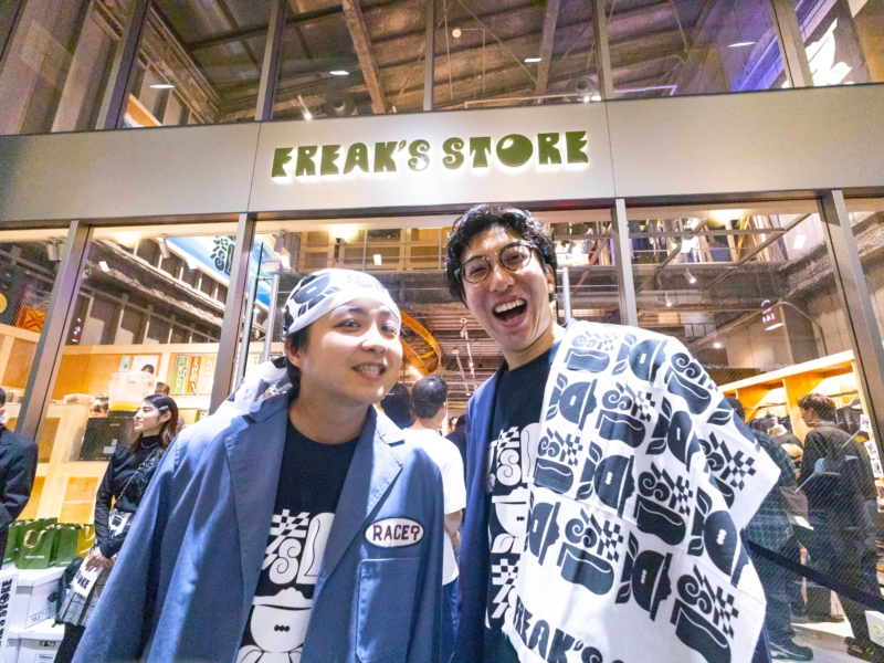 ドーナツ・ピーナツがFREAK’S STORE京都でネタ&トーク「相方はオシャレで有名なんで…」