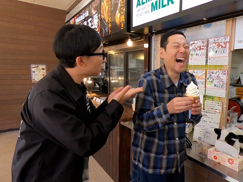 東野幸治、こがけんの「ウーマイガー!」を拝借!?『東野ぶらぶらチーキーズ』BSよしもとで10月26日放送