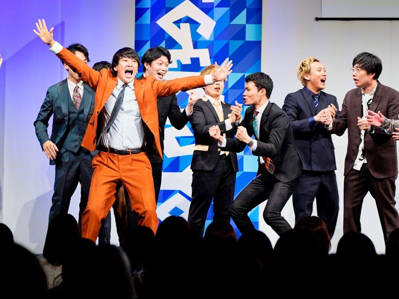 例えば炎チーム「ここで勝てば1位になれる!」最下位の黒帯チームは勝利をもぎ取れたのか…?【関西よしもと漫才リーグ第8戦】