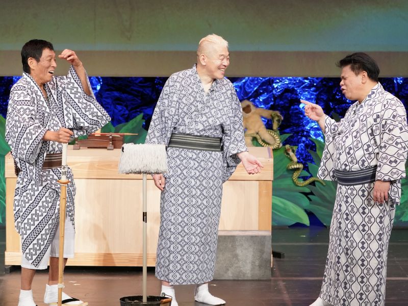 “お笑い怪獣”明石家さんまが放つ新作舞台で東西の「とんでもないボケ」が激突! ジミー大西とウド鈴木が映画「国宝」越え!?