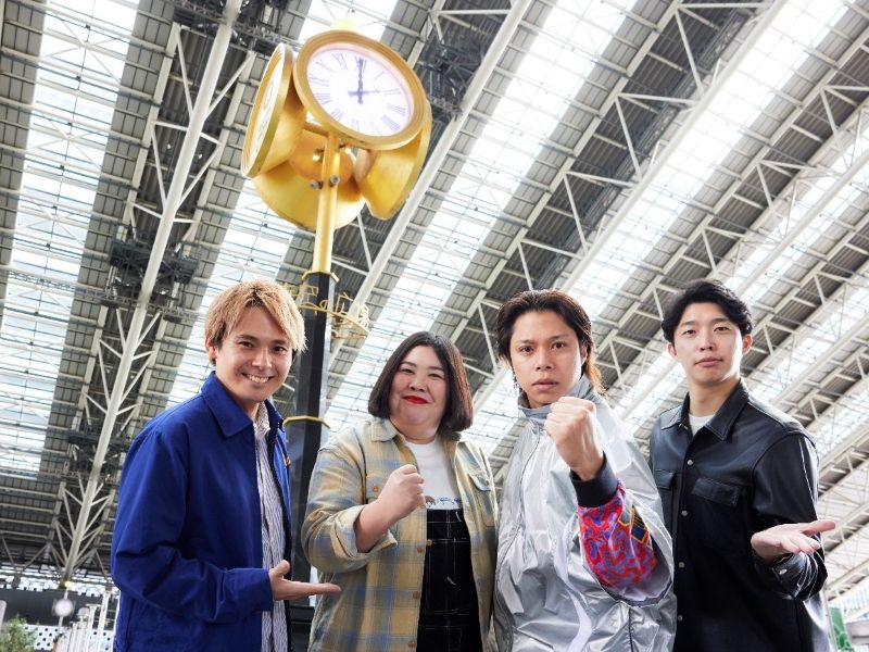 紅しょうが・熊元プロレスを夢中にさせるのは誰だ? 大阪ステーションシティで祇園・木﨑、20世紀・木本、フースーヤ・田中がデートプラン勝負!【ファニマガ編】