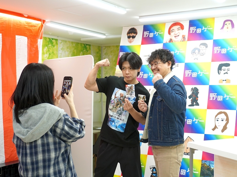 「もう充分です」と感無量! 野田クリスタルの夢が叶った『スーパー野田ゲーPARTY & WORLD』発売イベントに潜入!