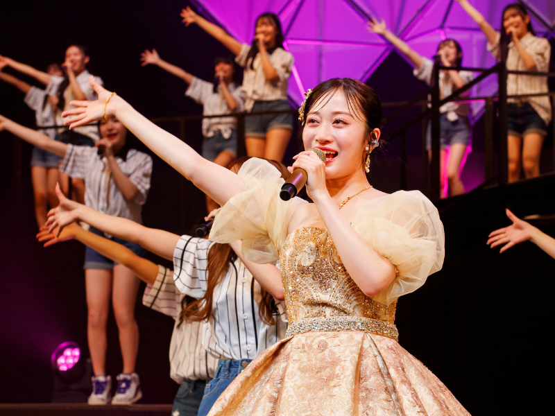 『NMB48 川上千尋卒業コンサート〜アイドルちっひーのラストイニング〜』始球式で始まり「六甲おろし」で締めくくる!