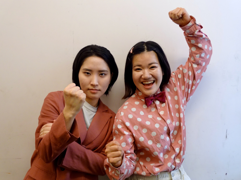 芸歴1年目でファイナリストのパンツ万博「優勝できなくても話題になるくらいウケたい!」【THE W決勝直前インタビュー】