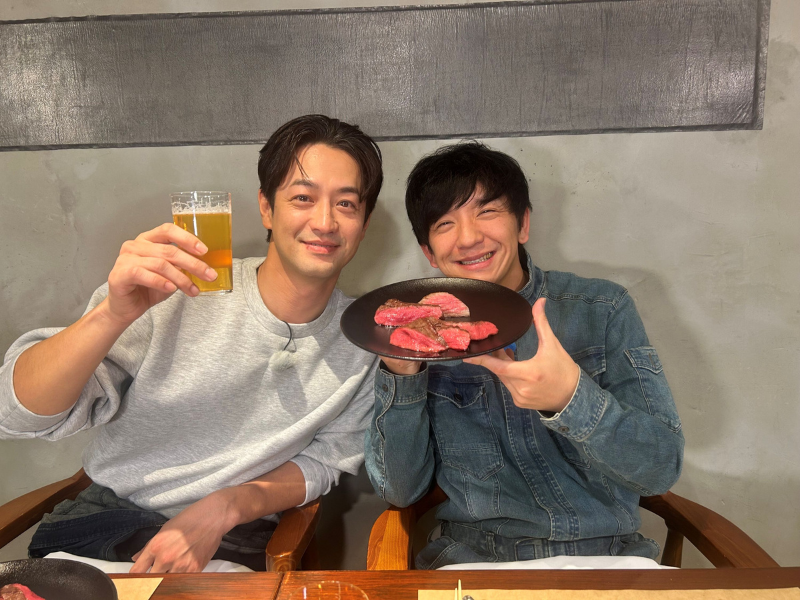 竹財輝之助×パンサー・向井慧『あの人気店の肉で酒を飲んだら、絶対に美味い。』2026年1月4週連続放送決定!