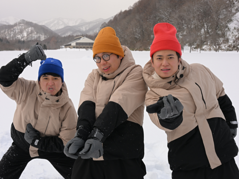 板橋ハウスが冬の北海道へおでかけ! 大雪原で大はしゃぎ＆爆食いで素顔全開!『おでかけ板橋ハウス』3月22日放送!