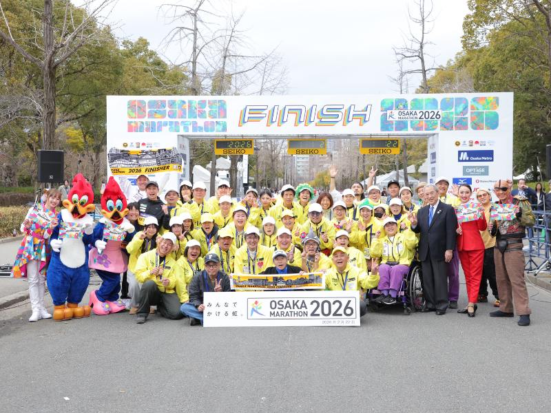 参加ランナーも芸人もミュージシャンもアスリートも! 全員が笑顔になった『大阪マラソン2026』がフィナーレ!