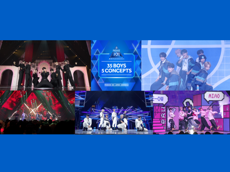 『PRODUCE 101 JAPAN 新世界』オリジナル楽曲5曲の音源配信が5月22日(金)より開始!