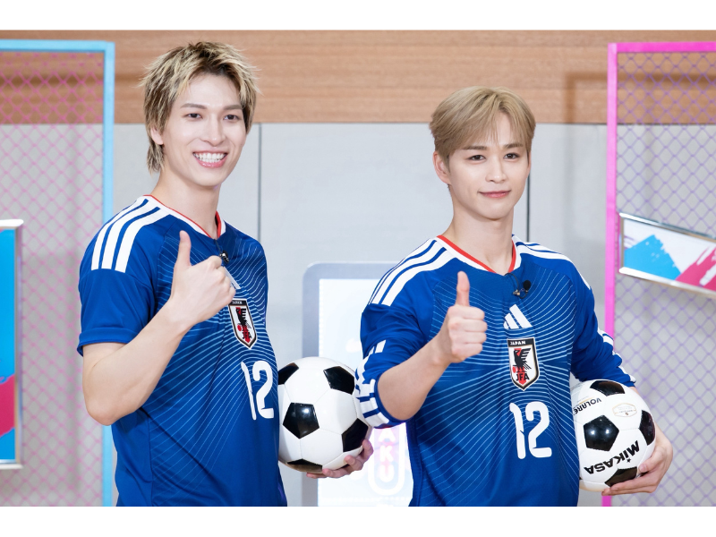 JO1・金城碧海とINI・後藤威尊が『音道楽√』で絶対に負けられない3番勝負!