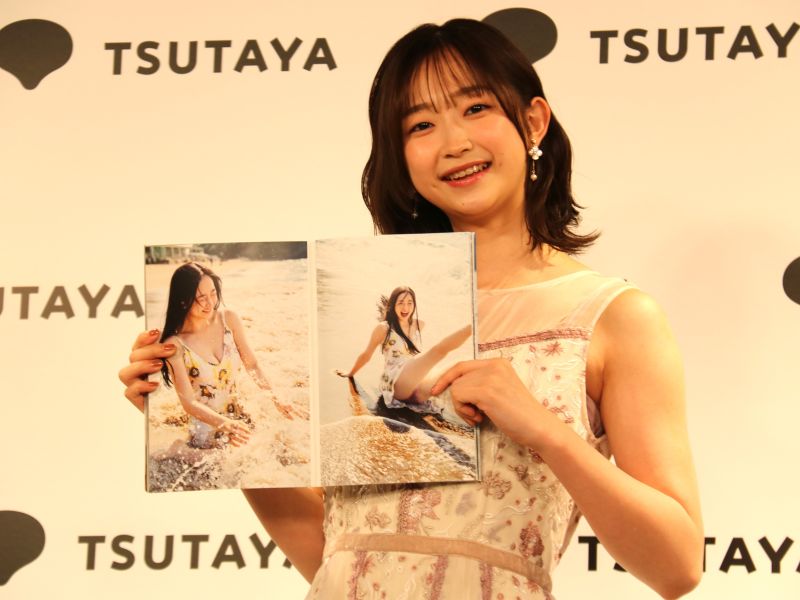 ちばひなの1st写真集は“少女から大人へ”向かう1冊! 「大きな成長の一歩を踏み出せたんじゃないかな」