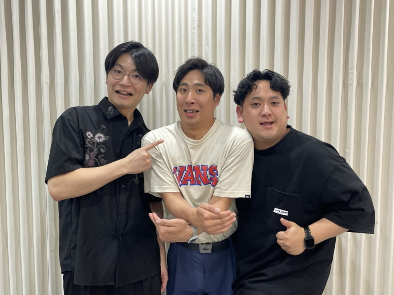 cacao・浦田×金魚番長・箕輪×ゼロカラン・ワキ“仲良し同期”3人が初ライブ! 「この3人のときだけの“はっちゃけ感”があった」