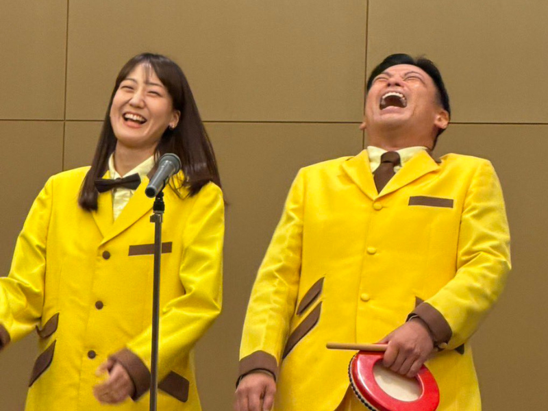 長崎亭キヨちゃんぽん＆稲田南子が夫婦漫才を初披露! 目指すは庄司＆ミキティ夫婦