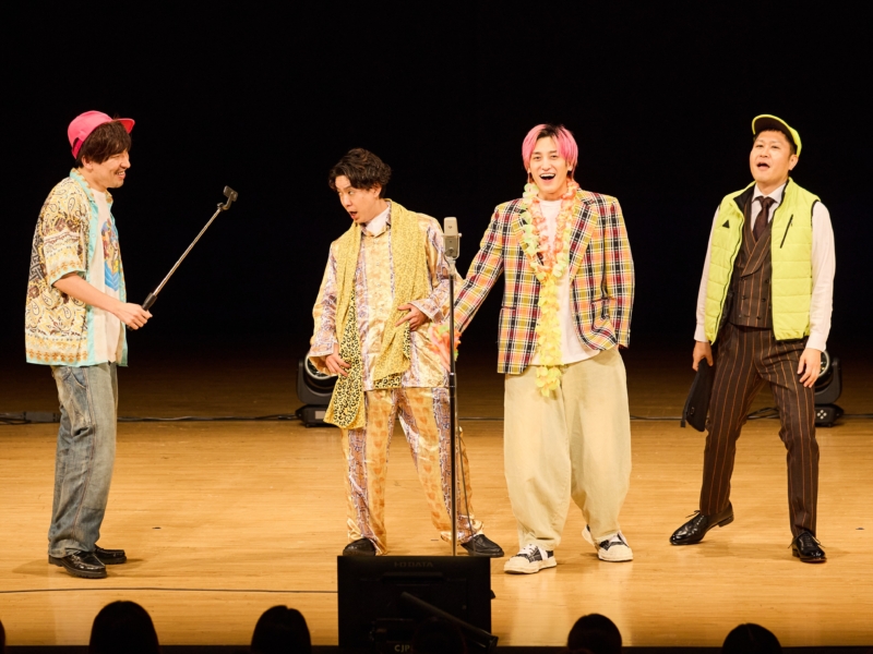 実は“完全同期”ドンデコルテ×EXIT、話題のライブが大阪初上陸! 「兼近のいちばん羨ましいところは？」の質問に小橋の本音が!?【真夏のラフフェス】