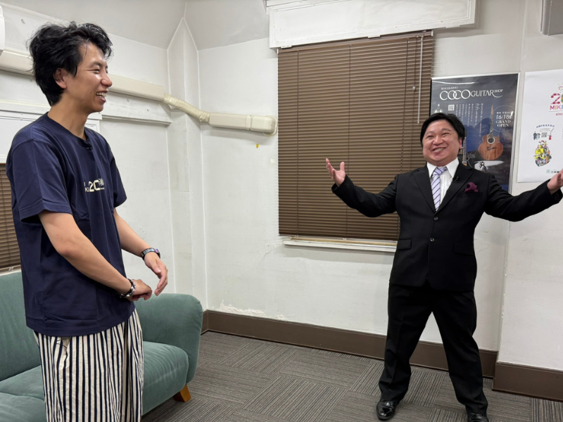 ニッポンの社長の冠番組が4年ぶりに復活! 創業201年の楽器店社長と対決