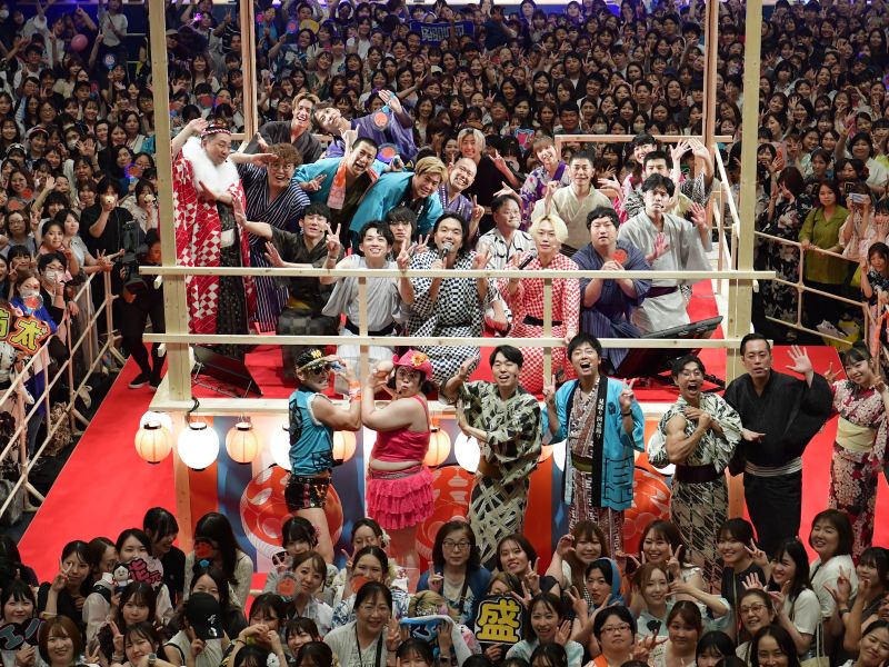 結成20周年イヤーの『見取り図盆踊り』は大熱狂! 芸人たちと一緒に笑って踊って「すごいトランス状態になった」