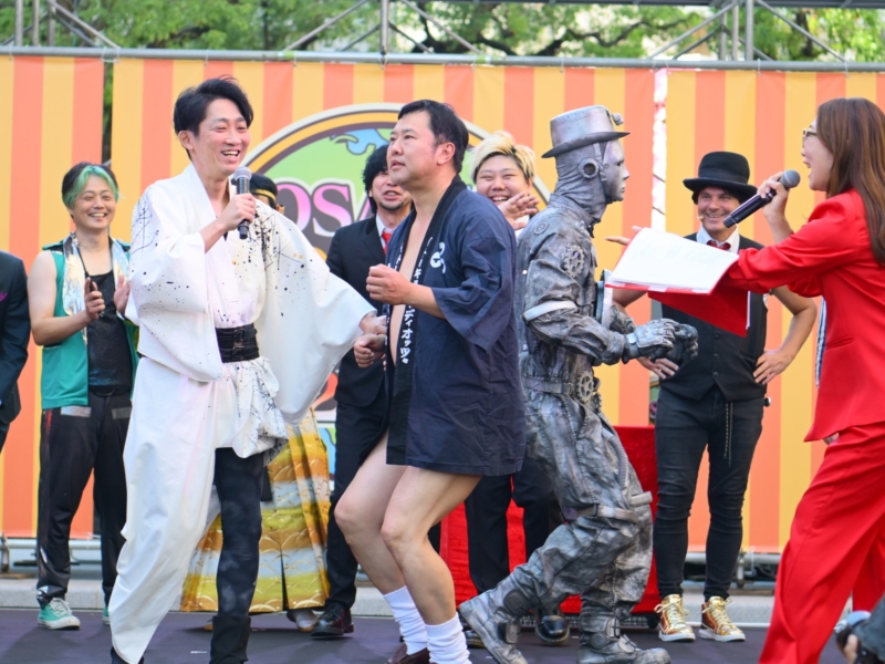 大阪の魅力を世界に発信する“笑いの祭典”が幕開け! ノンスタ石田「とりあえず来たら、無料で楽しめるものがたくさんある」【OSAKA COMEDY FESTIVAL 2026】