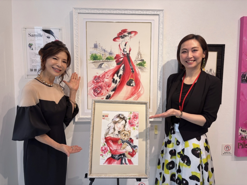 「よしもと美容部」メンバーがおしゃれなポートレートに! “美容将軍”シルクも大喜び「実物を見たときのギャップが…（笑）」