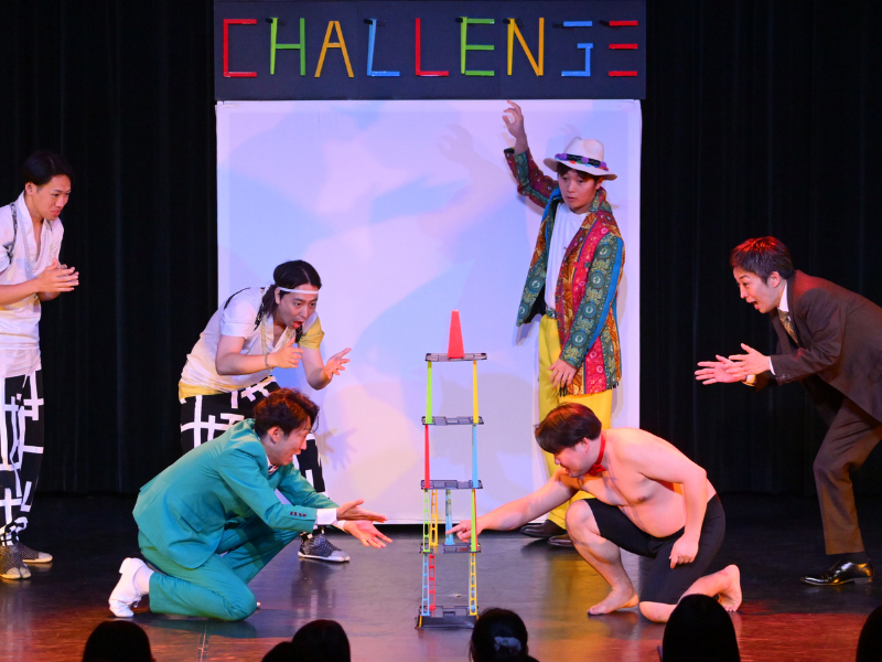 NON STYLE・石田明渾身のノンバーバルコンテンツ『CHALLENGE』が満席の会場で開演！【OSAKA COMEDY FESTIVAL 2026】