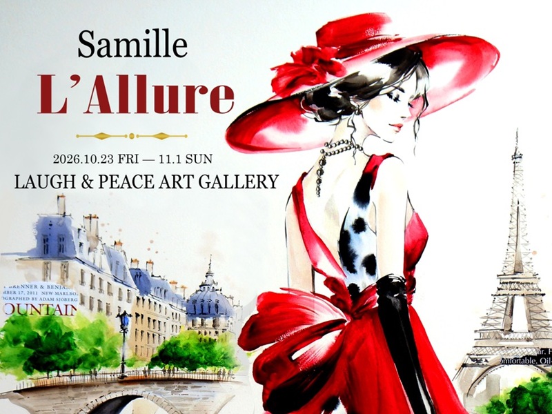 Samille個展「L’Allure」開催! よしもと美容部とコラボしたシルクや部員全員のポートレイト作品も登場!